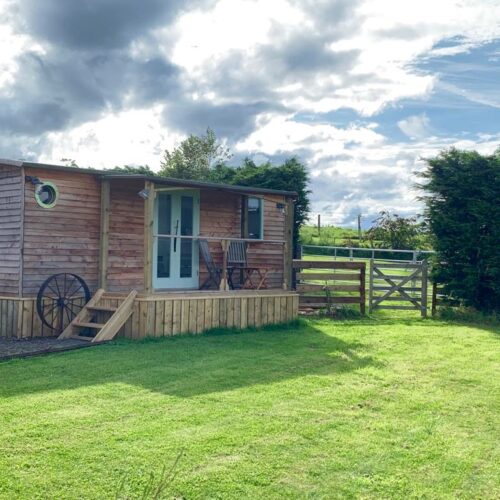 Shearling hut exterior