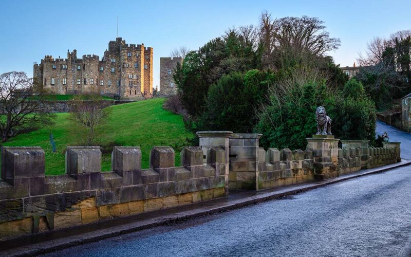 Alnwick Castlke and gardens